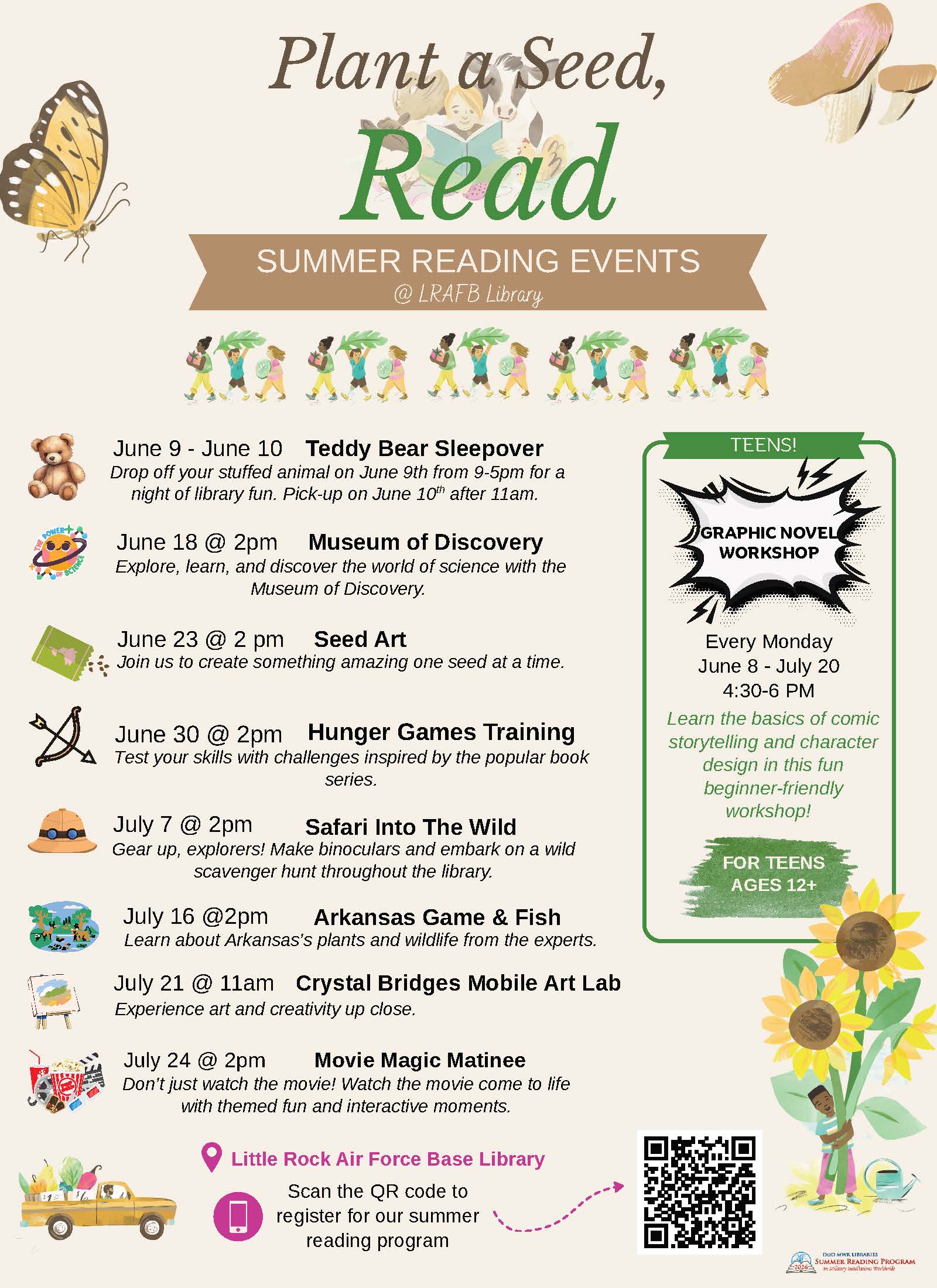 SRP event flyer
