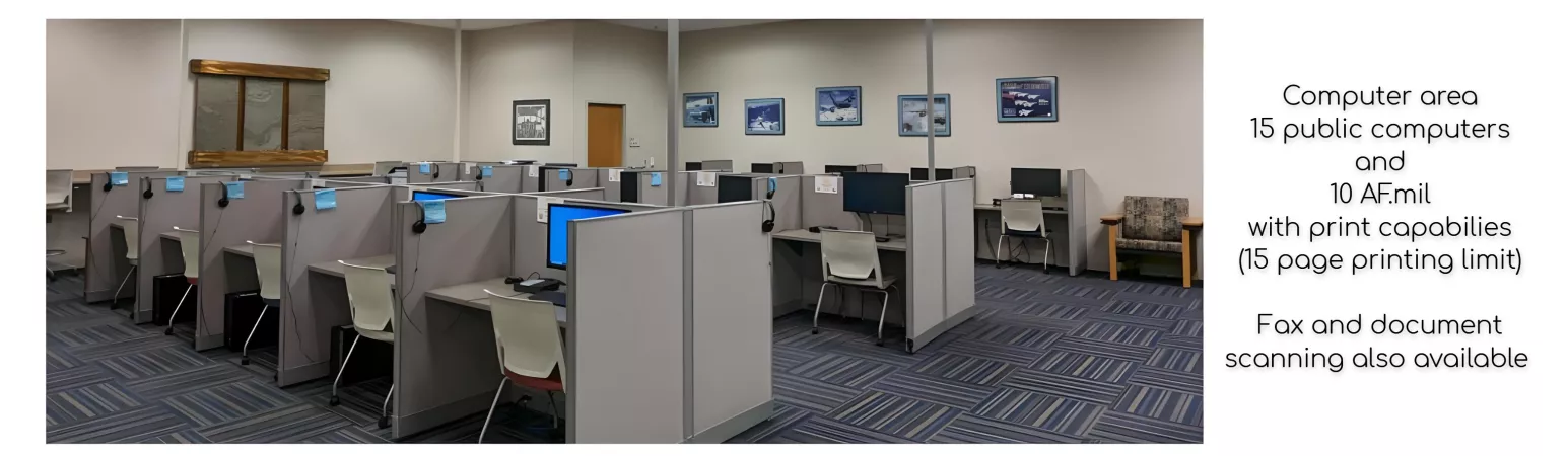 LRAFB Computer area